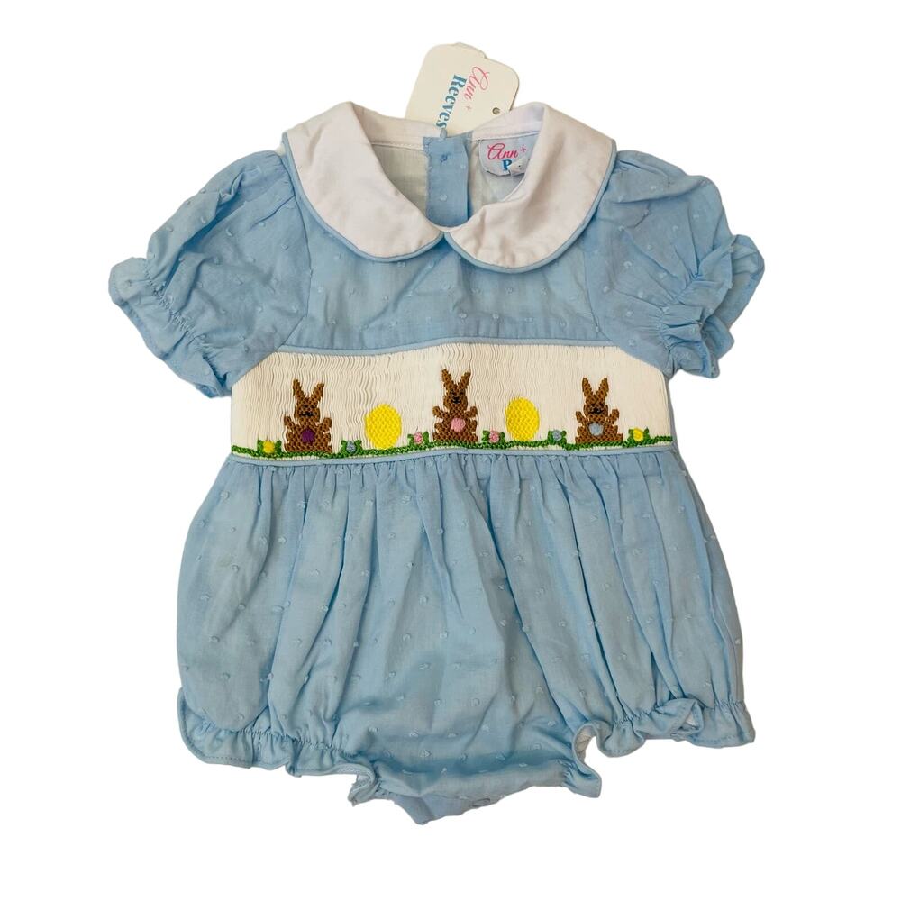 NWT Ann + Reeves 12M Easter Best Ellie Bubble